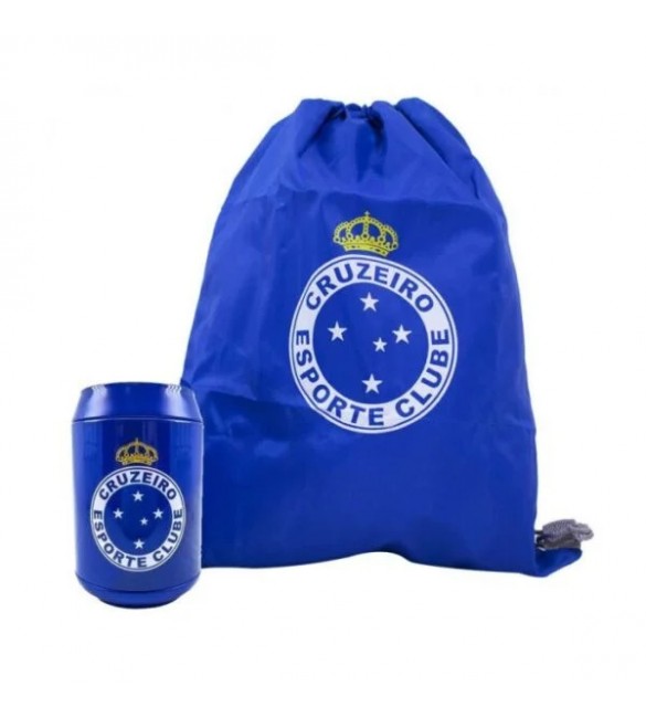 Lata Cofre do Cruzeiro esporte clube + mochila saco - Produto Oficial